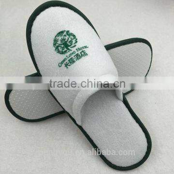 cheap wholesale close toe terry hotel slipper