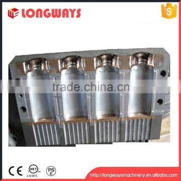 4 cavity plastic bottle blowing mould