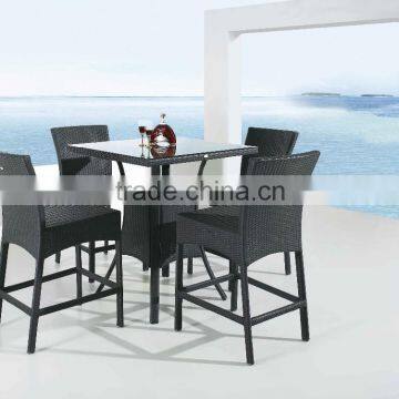 Wicker Seaside Outdoor Bar Furniture for Sale (DH-9552)