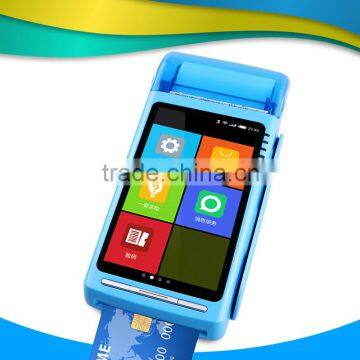 Good Design 4 Inch Screen Size Android Pos Terminal With Embedded Barcode Scanner Module,card Reader,thermal Printer------Gc068 photo-4