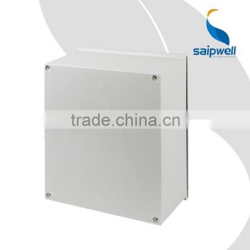 SAIP/SAIPWELL New Type IP66 Plastic Waterproof Enclosure Fiber Glass Box with Steel Mounting Plate