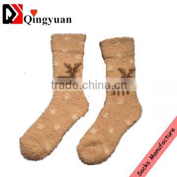 children winter thickening retro towel looped coral fleece restoring ancient ways christmas socks