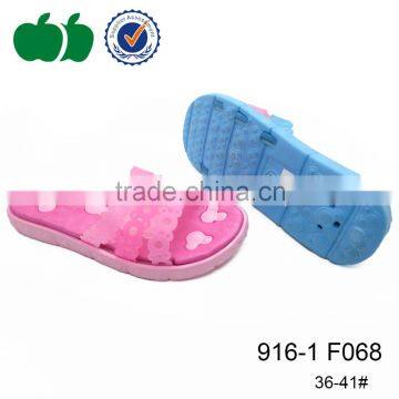 Wholesale ladies fashion shoes women eva plastic slippers