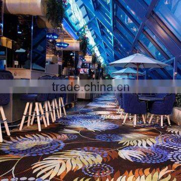 casino carpet fire resistant/fire proof carpet wool carpet