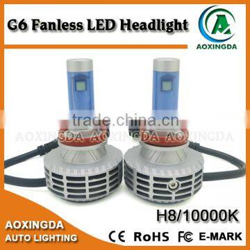 2016 Newest G6 car led headlight H4, H13, 9004, 9007, H7, H8, H9, H10, H11, H16, 9005, 9006 high power led headlamp