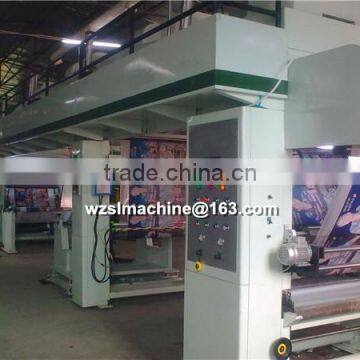 4 Motors Plastic Film Dry Laminating Machine photo-6