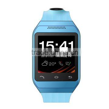 2015 New design touch screen android smart watch, square silicone watches