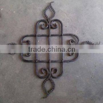 wrought iron gate handmade decorative component for export