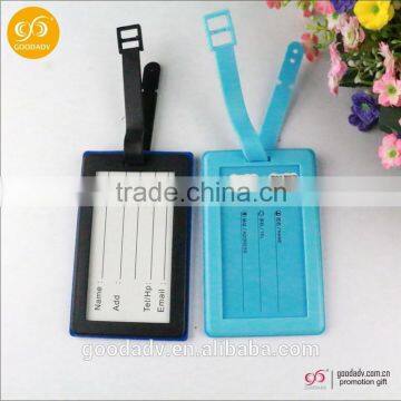 blank luggage tag factory custom design leather luggage tag