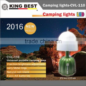 KING BEST emergency lamp Campsite Hanging Lamp carry Metal rings protable led camping lantern