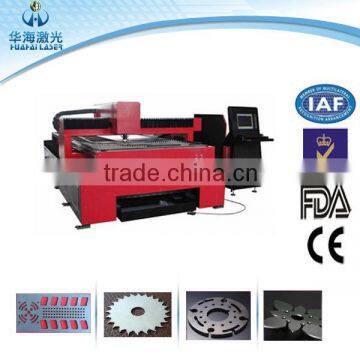 YAG laser cutting machine, 9mm carbon steel cutting