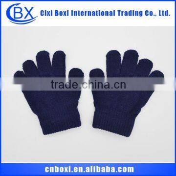 2015 Small High Quality Comfortable Kids Gloves,100% Acrylic Glove