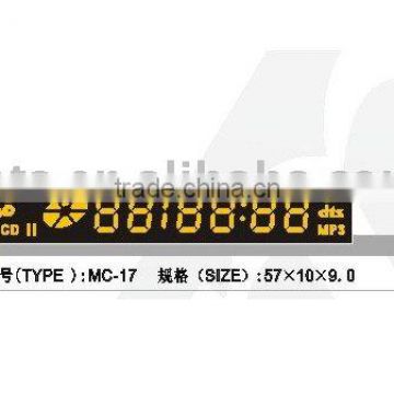 6 digits0.56'' single color outdoor DVD led 7 segment display