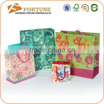 2016 Custom Luxury Paper Packaging Bag Paper Manufacturer