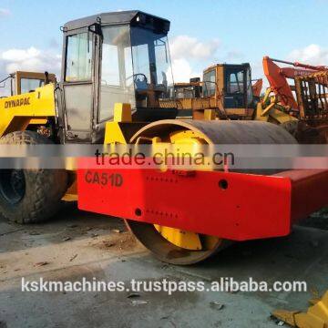 Used Single Drive Road Roller Dynapac CA51D for sale