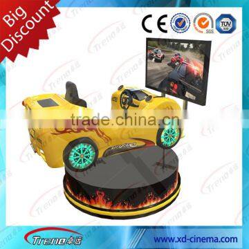 2015 Popular real driving feeling&attractivecar driving training simulator with servo motor