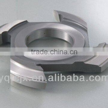 4 Teeth Solid Chrome Steel Shape Cutter Head for Woodworking