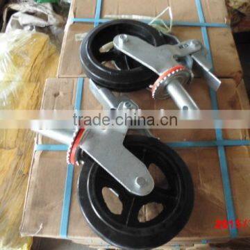 Removable Scaffolding Rubber Caster 10 inch