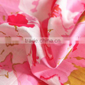 cotton percale sheeting print fabric