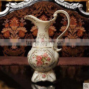 Unique european style Jingdezhen made ceramic vase for home decoration