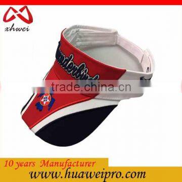 2016 Summer Out Door Sports Sun Visor Hat Promotion Cotton OEM Service Sun Visor Cap Hat