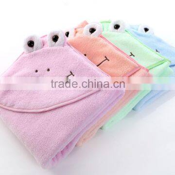 2016 Alibaba wholesale logo embroidery 100% bamboo kids babies hooded towel,Terry Hooded Baby Bath Towels