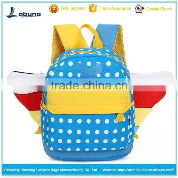 new design wings cartoon fancy kids backpacks