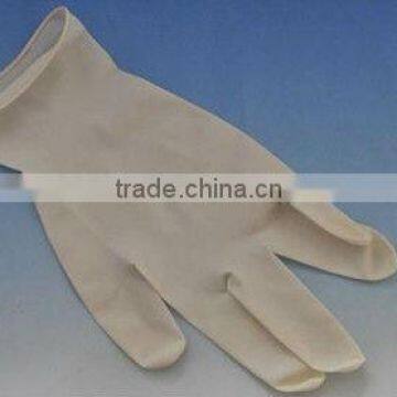 sterile AQL1.5 latex logo print gloves