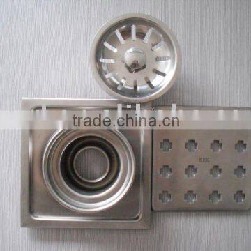 anti-odor stainless steel drainage