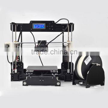 2016 Shenzhen Best 3D Printer Reprap Prusa i3 LCD Screen Self-assembly DIY Model Replicator for Home Office Printing Object photo-2