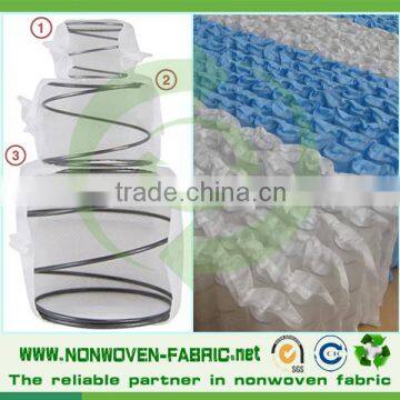 Durable PP nonwoven fabric for spring pocket, mattress cover raw material