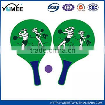 China wholesale outdoor sport ps plastic beach racket set