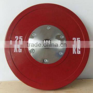 rubber bumper plate