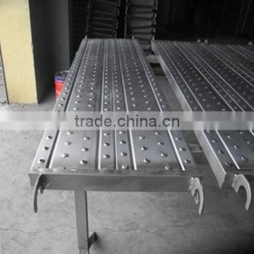 oem Q235 Silver metal scaffold plank