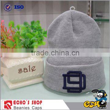 winter cool fashion men's wool knitted hip hop beanie hat