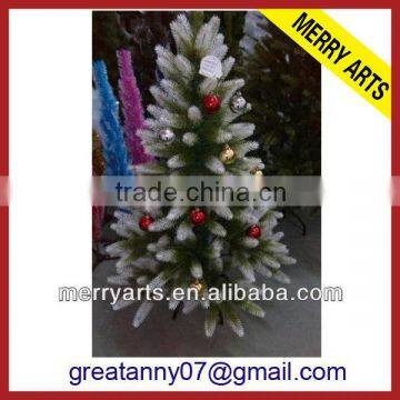 High quality custom new 3 feet high class 100% pe christmas tree with decoration