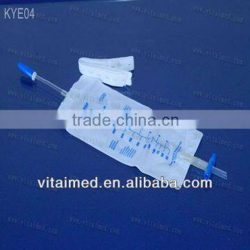 900ml Urine Leg Bag KYE04 With CE/FDA/ISO13485 Certificate