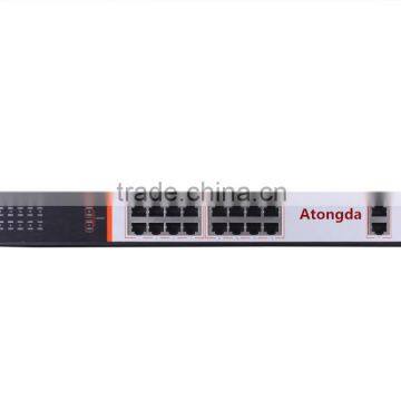 Hot Selling 16 Port PoE Switch 2 Gigabit Combo Port IEEE802.3 af /at Standard photo-4