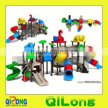 Kids Outdoor Big Castle Playground Equipment with Best Price LE .GB.004