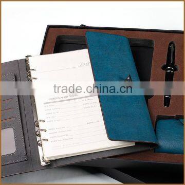 High Class 6 Ring Binder Leather Agenda photo-2