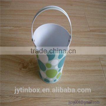 beautiful corlorful small tin bucket