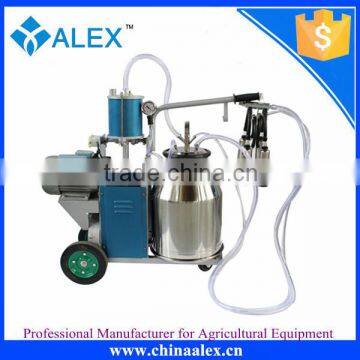 New design portable cow milking machine easy handle of milking machine