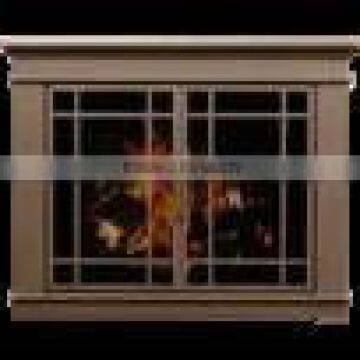 fireplace glass