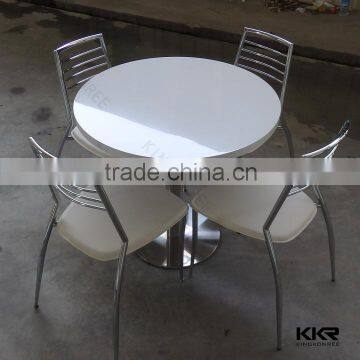 Good Price Solid Surface Acrylic Dining Table , Acrylic Solid Surface Coffee Table , Solid Surface Round Tables photo-3