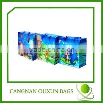 fashion pp woven laminated shopping bag