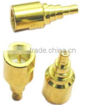 F male to SMB male plug gold plated RF adapter connector