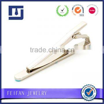 Fashion High Polish Cheap Stainless Steel Blank Tie Clip photo-5