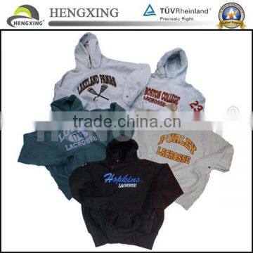 Top quality custom mens embroidered hoodies