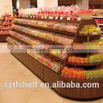 wood shelf candy shelf made in Jangsu china