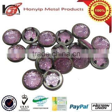 11.5mm Brass Pearl Prong Snap Button